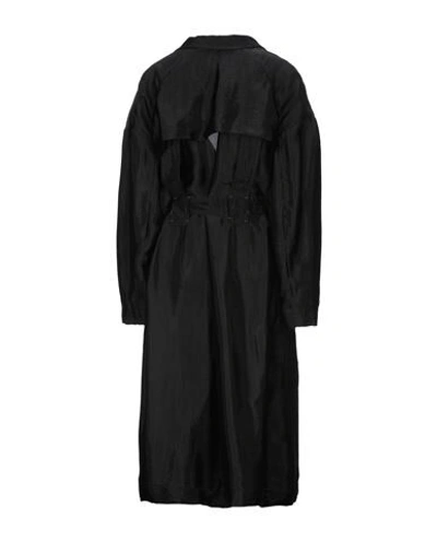Shop Tom Rebl Overcoats In Black