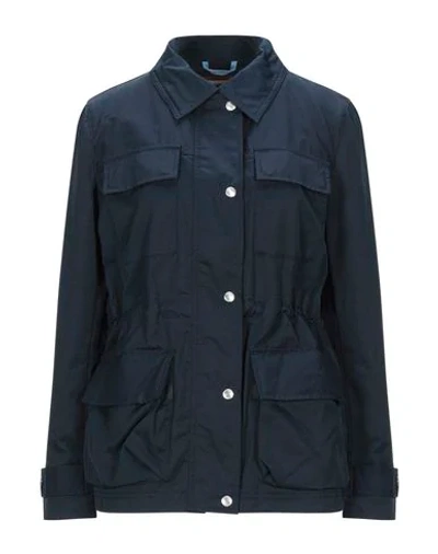 Shop Timberland Jackets In Dark Blue