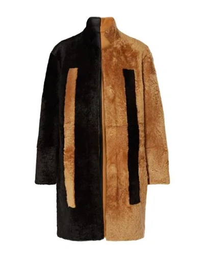 Shop Akris Coats In Camel