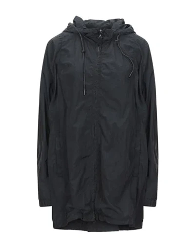 Shop Ahirain Full-length Jacket In Black