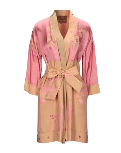 Shop Alessia Santi Full-length Jacket In Pink