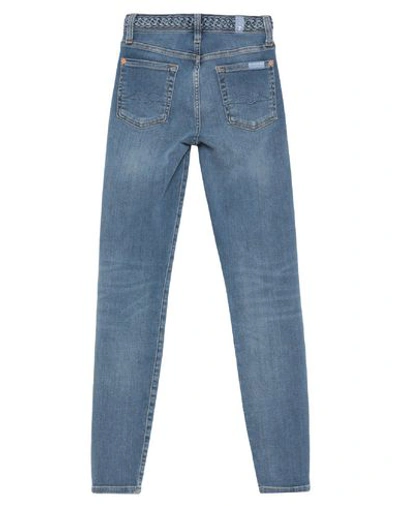 7 For All Mankind Denim Pants In Blue