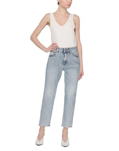 Shop Care Label Woman Jeans Blue Size 25 Cotton, Elastane