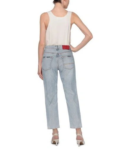 Shop Care Label Woman Jeans Blue Size 26 Cotton, Elastane