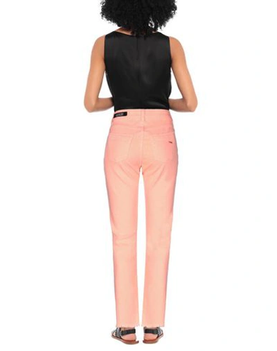 Shop Aniye By Woman Jeans Salmon Pink Size 30 Cotton, Elastane