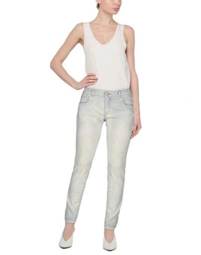 Shop Faith Connexion Woman Jeans Beige Size 31 Cotton, Elastane