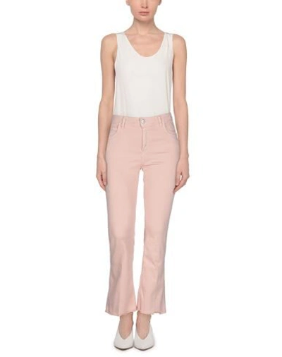 Shop Haikure Woman Jeans Light Pink Size 30 Cotton, Polyester, Elastane