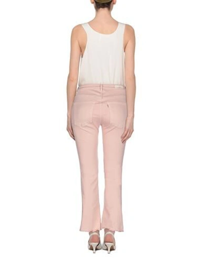 Haikure Woman Jeans Light Pink Size 25 Cotton, Polyester, Elastane In Pink