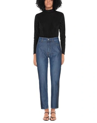 Shop Sportmax Code Jeans In Blue