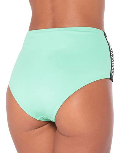 Shop Moschino Bikini Bottoms In Light Green