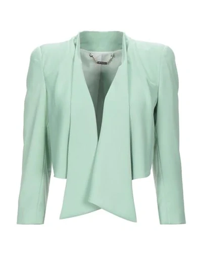 Shop Mangano Suit Jackets In Green