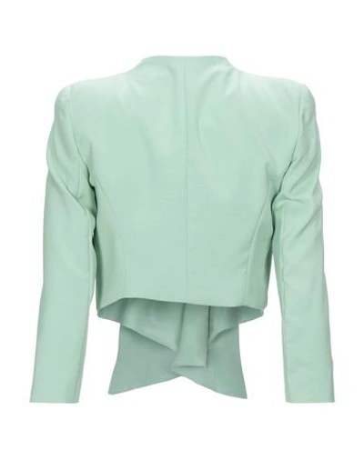 Shop Mangano Suit Jackets In Green