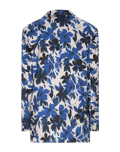 Shop Boutique Moschino Woman Blazer Blue Size 4 Polyester