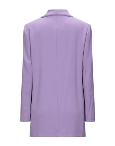 Shop Atos Lombardini Suit Jackets In Light Purple