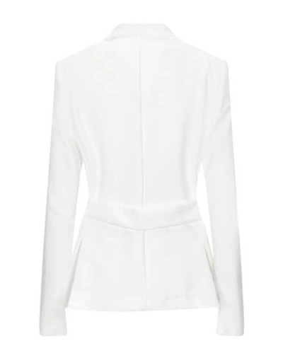 Shop Atos Lombardini Suit Jackets In White