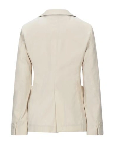 Shop Manuel Ritz Suit Jackets In Ivory