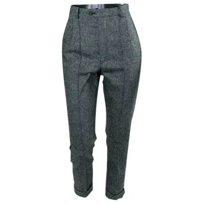 Pre-owned Isabel Marant Wool Short Pants In Grey