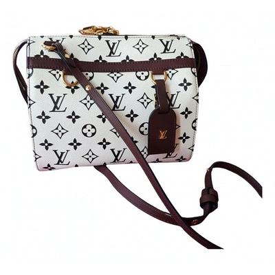 Speedy doctor 25 leather handbag Louis Vuitton White in Leather - 37822641