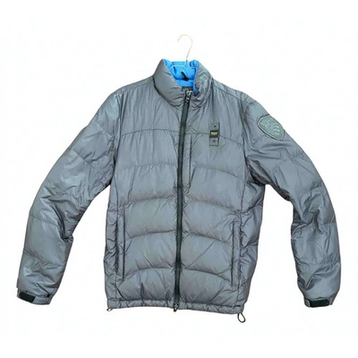 Pre-owned Blauer Jacket In Anthracite