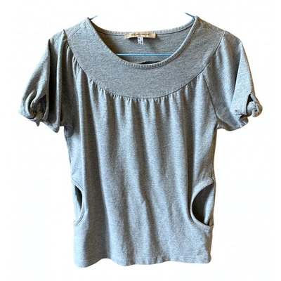 Pre-owned See By Chloé Grey Cotton Top