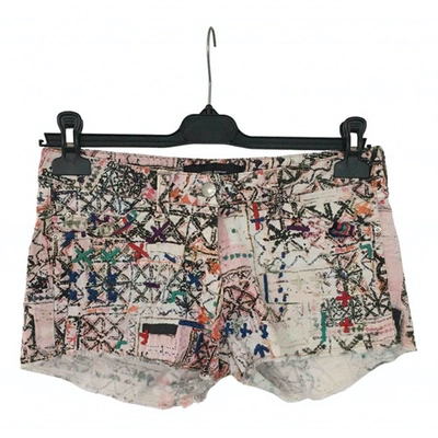Pre-owned Isabel Marant Multicolour Cotton - Elasthane Shorts
