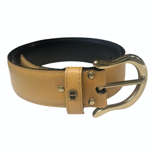 affjedring Behov for Nedgang Pre-owned Etienne Aigner Belt In Yellow | ModeSens