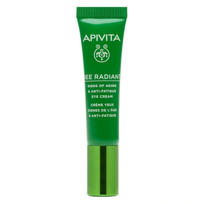 Shop Apivita Bee Radiant Signs Of Ageing And Anti-fatigue Eye Cream 15ml
