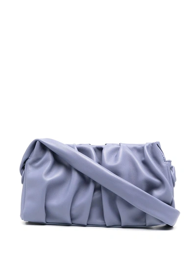 Shop Elleme Vague Leather Shoulder Bag In Blue