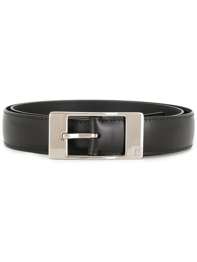 Pre-owned Louis Vuitton  Ceinture Mirage 90 Belt In Black