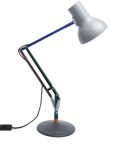 Shop Anglepoise X Paul Smith Type 75 Desk Lamp In Grey