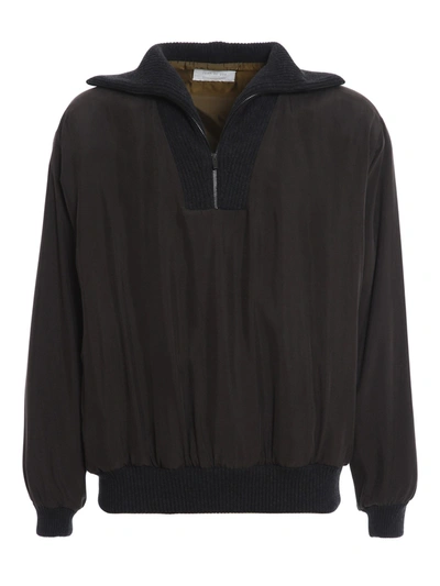 Shop Ermenegildo Zegna Sweatshirt-style Anorak In Grey