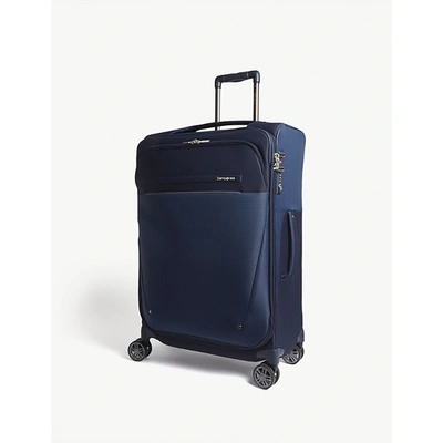 Samsonite B-lite 3 Icon Four Wheel Spinner Expandable Suitcase 71cm In Dark  Blue | ModeSens