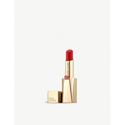 Shop Estée Lauder Pure Colour Desire Matte Lipstick 3.1g In Bite Back