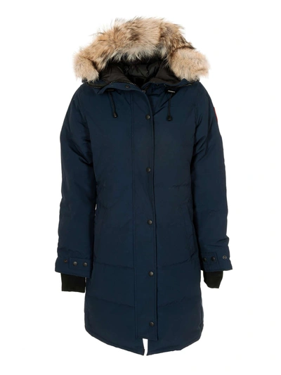 Shop Canada Goose Shelburne Parka In Blue