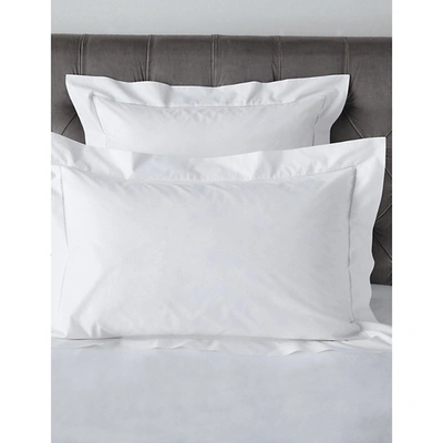 Shop The White Company White Cavendish Cotton Pillowcase