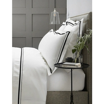 Shop The White Company White Cavendish Classic Cotton Pillowcase