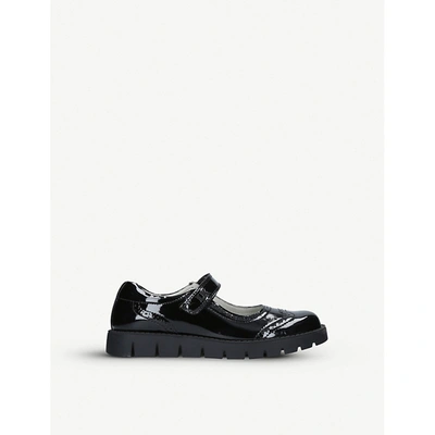 Shop Lelli Kelly Nicole Patent-leather Shoes 8-10 Years In Black