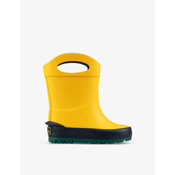 clarks childrens wellington boots