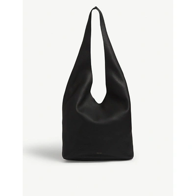 Shop The Row Bindle Logo-print Leather Shoulder Bag