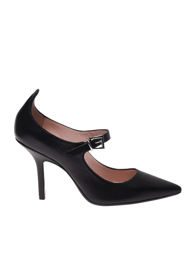 Shop Anna F Mary Jean Pumps In Black