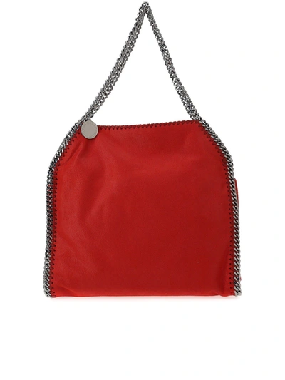 Shop Stella Mccartney Falabella Large Tote Bag In Red