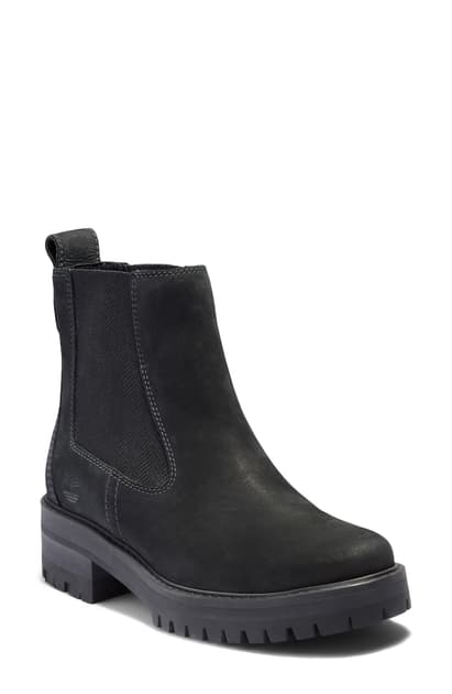 timberland courmayeur valley chelsea boots black