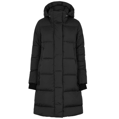 Shop Canada Goose Byward Black Quilted Enduraluxe Shell Parka