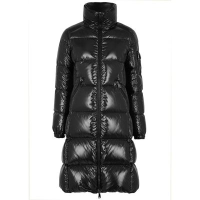 Shop Moncler Moyadons Black Quilted Shell Jacket