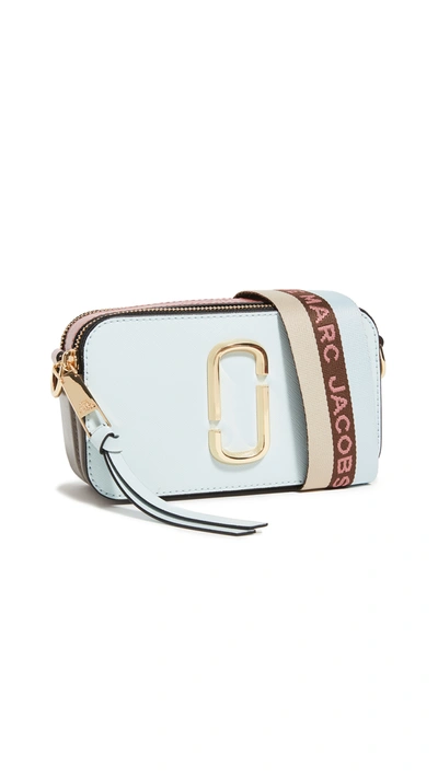 Marc Jacobs Snapshot Crossbody Bag, Lake Blue Multi, New With Tags +  Dustbag