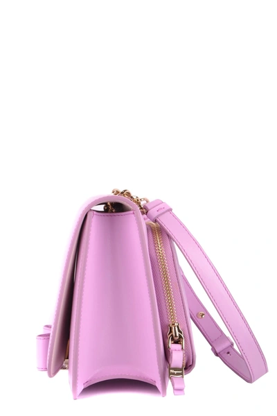 Shop Ferragamo Salvatore  Women's Pink Leather Shoulder Bag