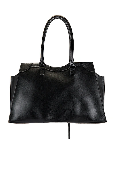 Shop Balenciaga Neo Classic City Bag In Black