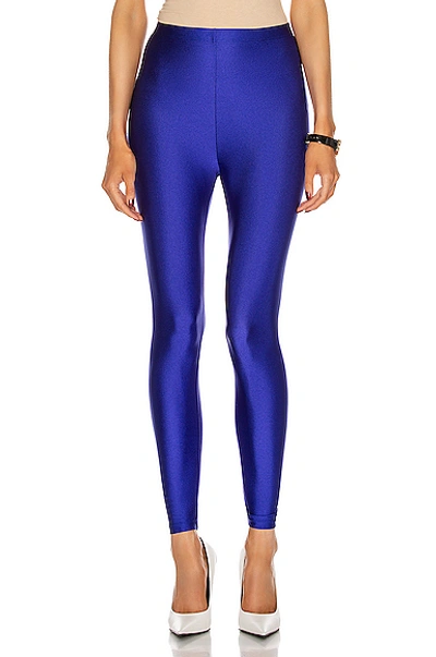 Shop Balenciaga Skinny Legging In Ultraviolet