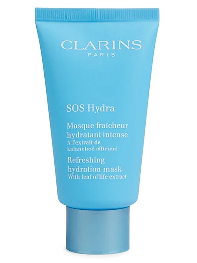 Shop Clarins Sos Hydra Refreshing Hydration Mask With Leaf Of Life Extract