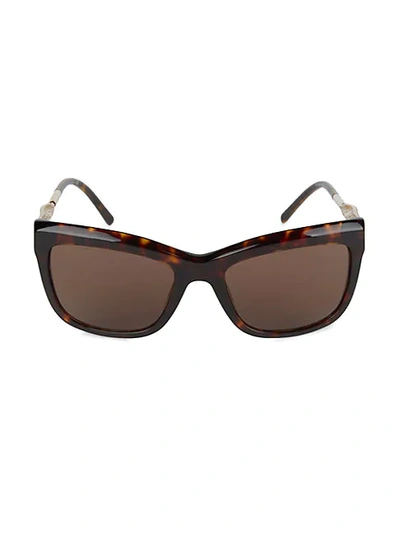 Shop Burberry 56mm Angular Square Sunglasses